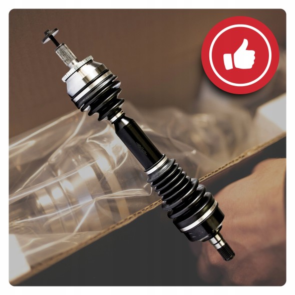 BRV  Half axle left volvo xc90 and (275) 2.4 d3/d5 automatic new