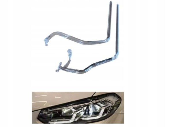 WOLLER H.169/502/A. Lighting rings left front lamp for bmw g01 g08 f97 f98 g02 lci