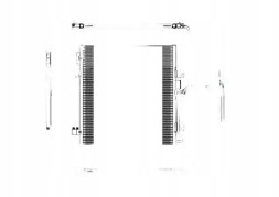 NRF 350188 Condenser air conditioning cooler 350188 nrf dodge