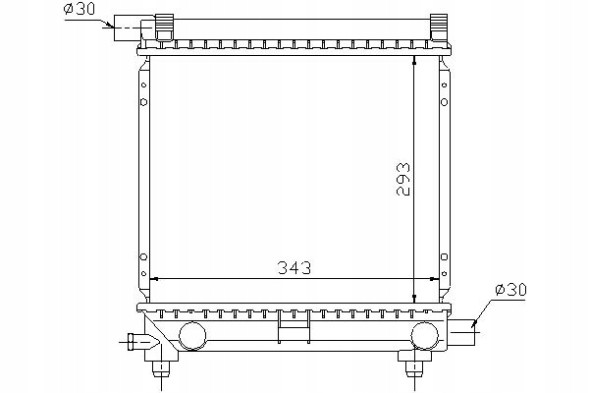 Nissens NIS62551(iMOTO) Mercedes 190 (w201) coupe engine cooler (c124 + driver's essential #37