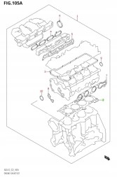 Suzuki OE 11141-73K01 Suzuki swift mk6 splash - head gasket 1.2