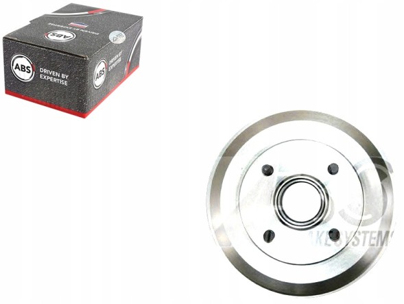 A.B.S. 108713166 ABS Abs2715-s brake drums ford focus 98-04 + driver assistant #33