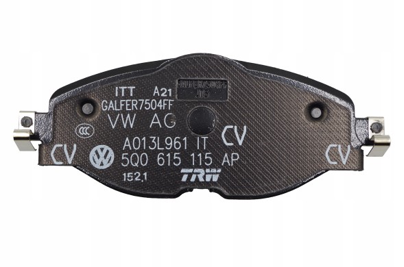 SEAT OE  Brake pads front golf viii passat b8 arteon original 5q0698151ah