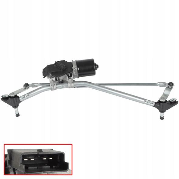 M MODECAR DA-31936 Front wiper mechanism + engine for mercedes citan