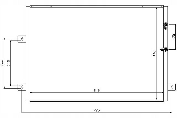 Nissens  Nis94787 air conditioning cooler toyota hiace iv 2. + Driver assistant #33