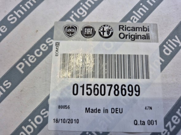 Alfa Romeo OE 156078699 Gearshift lever 156078699 alfa romeo 159 05-