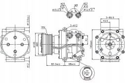 Nissens 86218454 NIS Nis89331 air conditioning compressor land rover range r + driver assistant #33