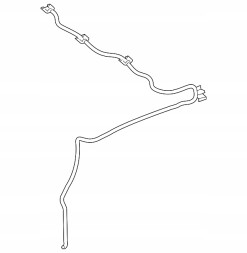 Mercedes-Benz OE A1778600200 Washer fluid hose mercedes w118 w177 a1778600200