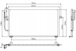 Nissens Volvo s40 and v40 mitsubishi air conditioning condenser + driver's essential #37