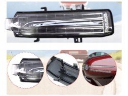 WOLLER P.173/209. PRAWA Indicator right flasher mirror for mercedes w207 w219 r230 r171