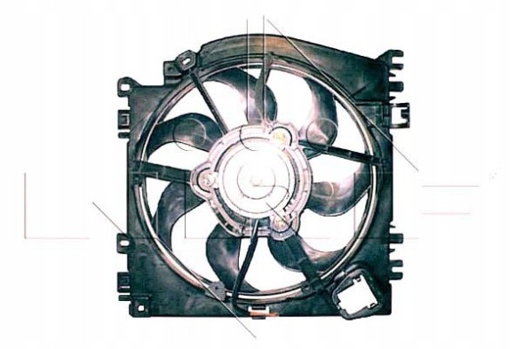 NRF PRO/47371 NRF Radiator fan renault clio iii 05- nissan m + collision assistant #34