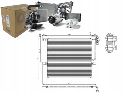 Nissens NIS94761(iMOTO) Air conditioning condenser bmw x3 (e83) 2.0/2.5/3.0 0 + driver's essential #37
