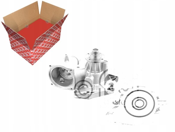 Febi Bilstein 60343234 FEB Feb24193 water pump bmw m60 3,0-4,0 e34 + driver assistant #33
