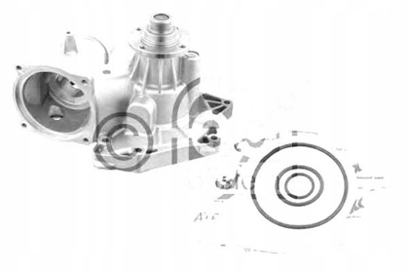Febi Bilstein 60343234 FEB Feb24193 water pump bmw m60 3,0-4,0 e34 + driver assistant #33