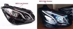 WOLLER 2139005711 Led inverter lamp left right low version for mercedes benz e class w213