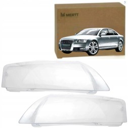 Mertt MRT-2025907 Kpl x2 lampshade left reflector glass lamp audi a8 s8 d3 4e 04-10 after lift
