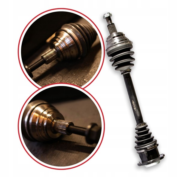 BRV  Left half axle audi tt (8n) 1.8 t a3 (8l) 1.9 tdi 1.6 1.8 new