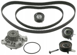 Schaeffler INA  Timing set (belt + roller + liquid pump) fits: audi a6 c4, vw