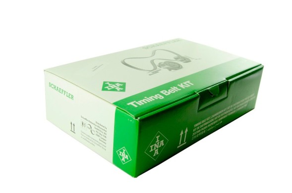 Schaeffler INA  Timing set (belt + roller + liquid pump) fits: audi a6 c4, vw