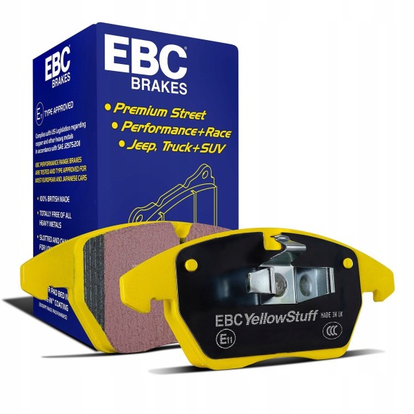 EBC DP43039R Brake pads ebc yellow stuff front ford mustang vi 3.7 300km 2015-
