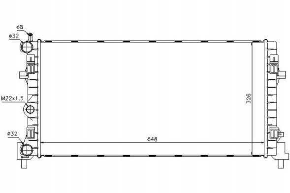Nissens  Engine cooler audi a1 seat ibiza iv ibiza iv s + collision assistant #34