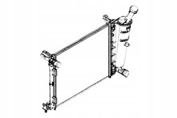 NRF PRO/58433 NRF Engine cooler lancia ypsilon 1.2/1.2lpg 05.11- + collision assistant #34