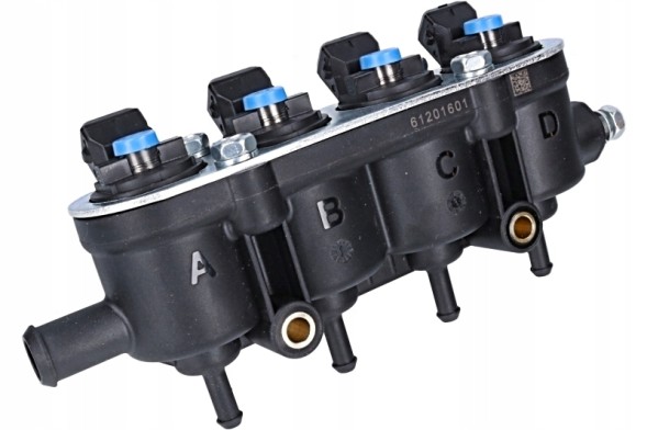 MED 238096000 Med landi renzo blue blue injector rail with sensor