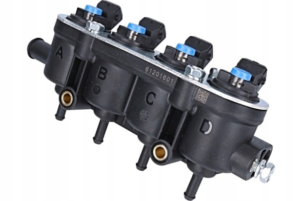 MED 238096000 Med landi renzo blue blue injector rail with sensor