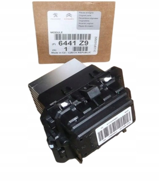 PSA 6441.Z9 Blower resistor 6441z9 citroen c1 ii, c3 picasso peugeot 108 308 original