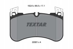 Textar 2058101 Brake pads front