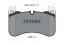 Textar 2058101 Brake pads front
