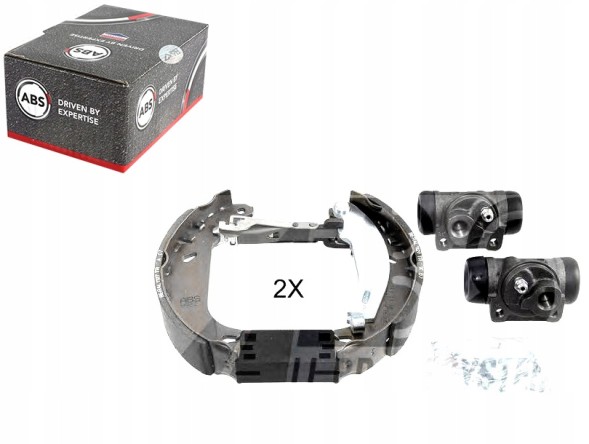 A.B.S. PRO/111453 ABS Set of jaws with cylinders citroen peugeo a.B.S + collision assistant #34