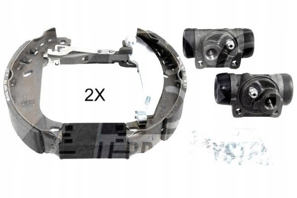 A.B.S. PRO/111453 ABS Set of jaws with cylinders citroen peugeo a.B.S + collision assistant #34