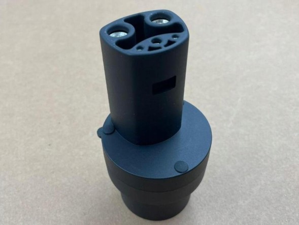 WOLLER ETUI TYPE2 USA EU 32A Adapter charging case 8kw 32a type2 ac to tesla us entry to europe