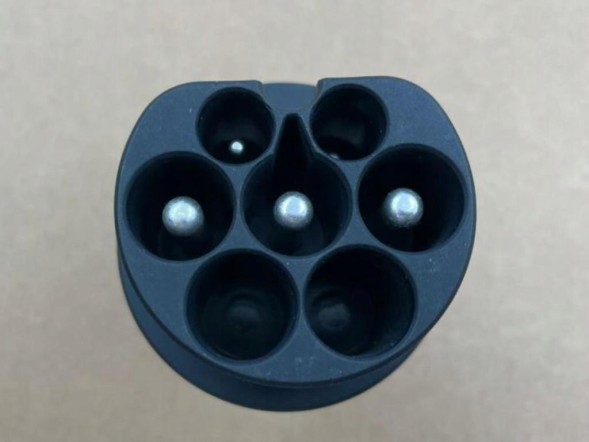 WOLLER ETUI TYPE2 USA EU 32A Adapter charging case 8kw 32a type2 ac to tesla us entry to europe