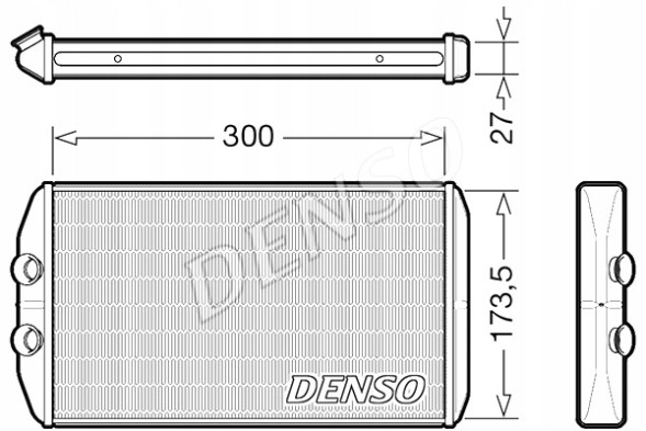 Denso  Heater iveco daily vi 2.3d 3.0cng 3.0d 03.14- denso