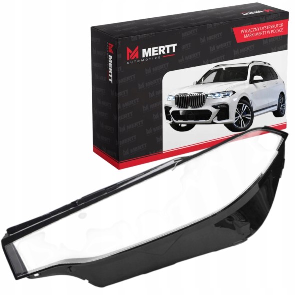 Mertt  Bmw x7 g07 2018-2021 lampshade left reflector glass lamp