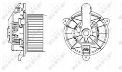 NRF 34166 Nrf 34166 indoor fan