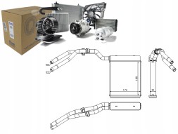 Nissens NIS71773/RS2 Heater nissens 1376873 1751574 1453312 6g9118 + driver's set #3