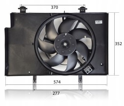 AHE 5SF4526.266 Fan ford transit tourneo courier 2014- et728c607fe 2210482 2037543