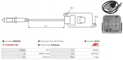 AS-PL NOX9458 Brand new as-pl nox sensor