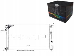 Thermotec THED7P016TT(iMOTO) Engine cooler citroen berlingo xsara peugeot + driver's essential #37