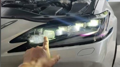 Vroomer VR-FIBMOD-OE-ES350-VII-19-R Module led board drl headlight lamp lexus es 350 vii (2021+) right