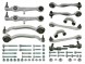 Febi Bilstein  Set of control arms tip connectors audi a4 b6 b7 febi + screws