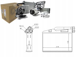 Nissens PRO/70530 NIS Heater (218x130x40) bmw 5 (e39) x5 (e53) 2.0- + collision assistant #34