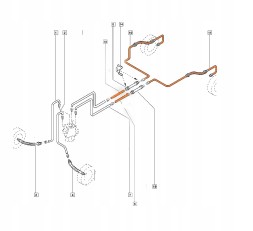 PHU DONOCIK ZPHS-0882/1 Renault Fluence Zestaw Przewodów Hamulcowych Stalowych Na Oś Tylną Renault fluence rear axle steel brake cable kit