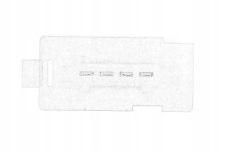 Volkswagen OE Blower fan resistor oe vw 2q0959263a