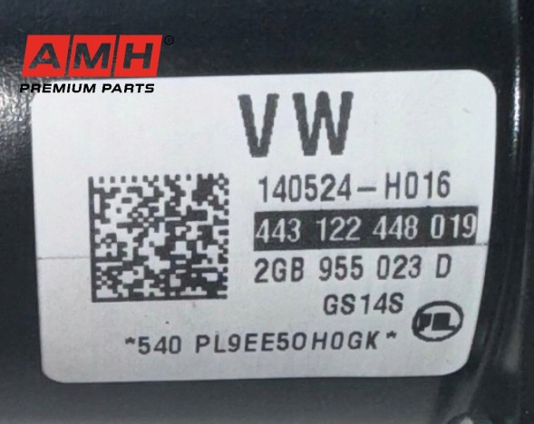 Volkswagen OE  Original front wiper mechanism uk for vw t-roc 2gb 955 023d amhu123d