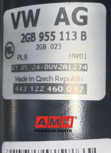 Volkswagen OE  Original front wiper mechanism uk for vw t-roc 2gb 955 023d amhu123d