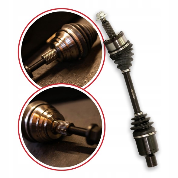 BRV  Half axle left dodge magnum 2.7 v6 3.5 v8 5.7 v8 6.1 v6 new